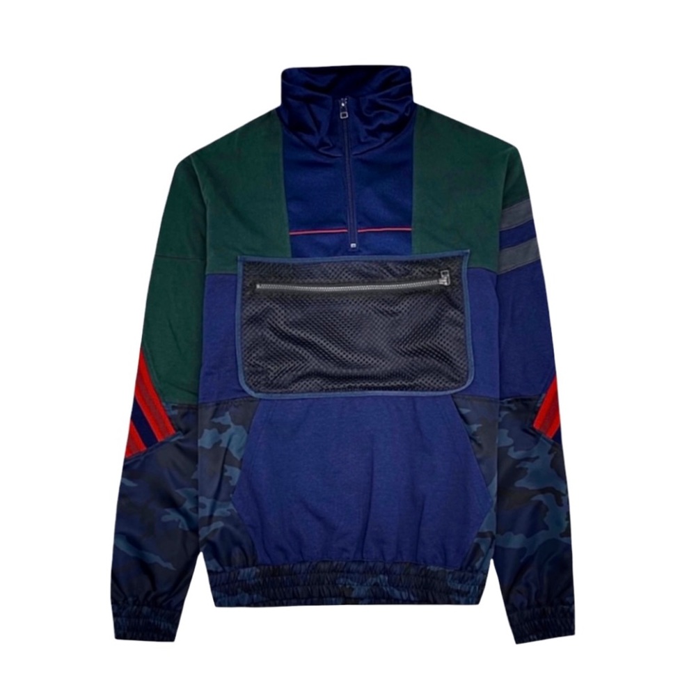 FACETASM Men's Mix Sports Jacket